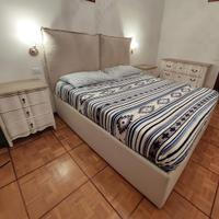 Letto matrimoniale con box