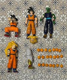 Lot Dragon Ball 4 vintage figures Giochi Preziosi