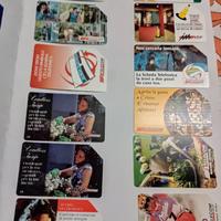 schede telefoniche e portasigaro