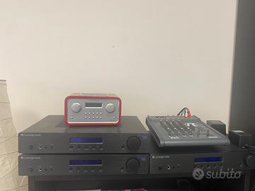 Cambridge Audio + radio internet Tangent quattro