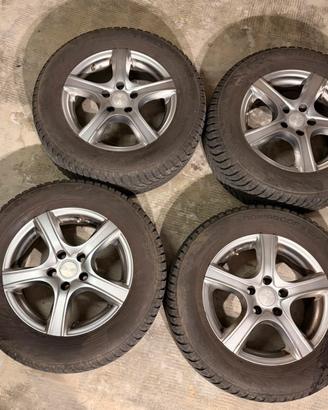 Cerchi in lega da 16 Mak + gomme invernali Nokian