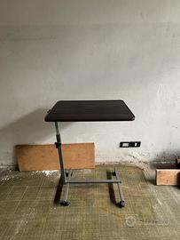 Carrellino servitore regolabile in altezza