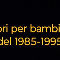 libri per bambini dal 1985 al 1995