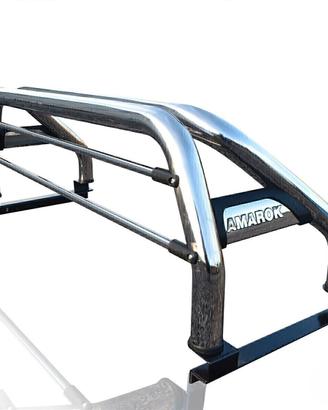 VW Amarok 2010>2016 Roll bar inox protez.cabina
