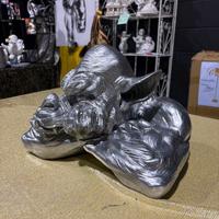 Statua gargoyle argento SCONTO
