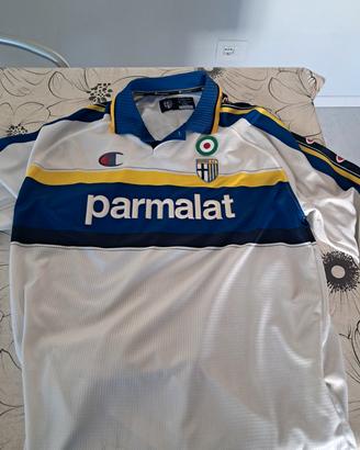 maglia storica parma usata da gigi buffon