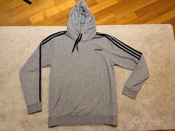 Felpa con cappuccio e tasca adidas
