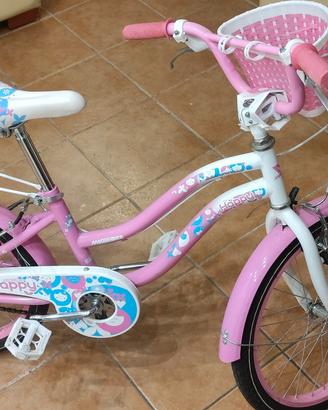 Bicicletta Bambina 20 Pollici Rosa