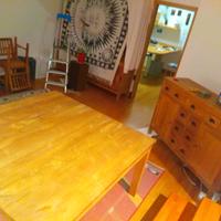 Tavolo in teak con otto sedie