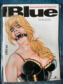 Blue rivista mensile n.193 copertina F.Saudelli