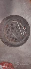 Kit ruotino di scorta R13 135/80 Pirelli 4 fori