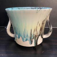 Vaso Ceramica Fornace La fiamma Ambìsola Anni '30