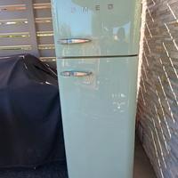 Frigorifero e congelatore SMEG verde acqua 