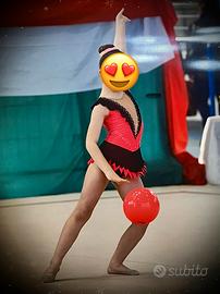 Body ginnastica ritmica corallo
