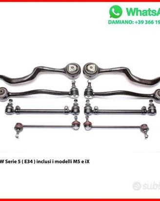 Kit 8 Bracci Anteriori BMW Serie 5 tipo E34
