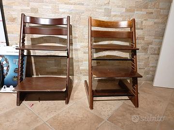 2 seggioloni Stokke
