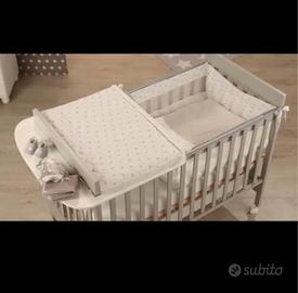 Culla Azzurra Design con fasciatoio removibile