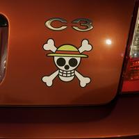 Stick adesivo Jolly Roger One Piece