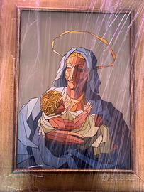 Quadro olio su tela diamantismo Franco Cecchelli