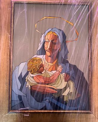 Quadro olio su tela diamantismo Franco Cecchelli
