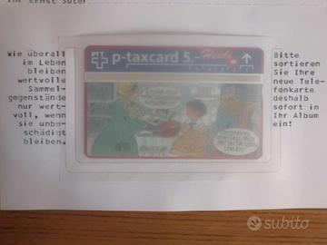 P-taxcard 5 Heidi -NUOVA- CERTIFICATA