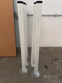 4 gambe IKEA ADILS bianche
