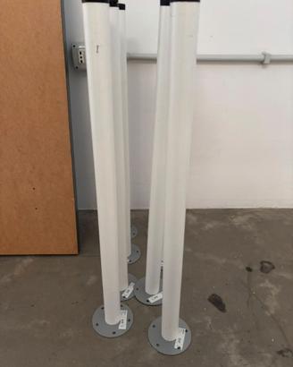 4 gambe IKEA ADILS bianche