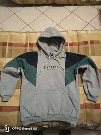 Kaotiko felpa uomo grigia con cappuccio