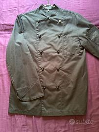 Giacca da cuoco Isacco taglia S