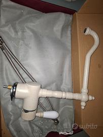 Rubinetto color Granito avena