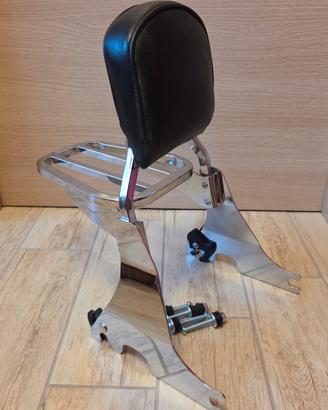sissy Bar + Portapacchi ORIGINALE Harley 
