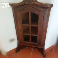 Credenza ad angolo in legno