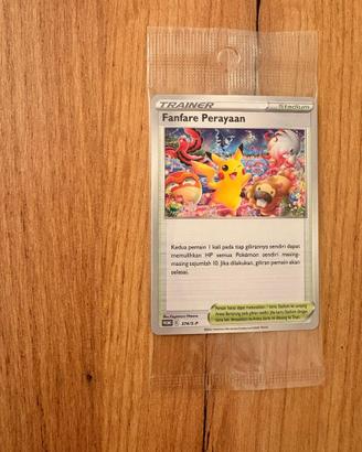 Carta Pokemon Fanfare Perayaan