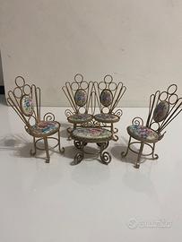 Salottino in miniatura