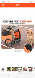 carrello bici cane