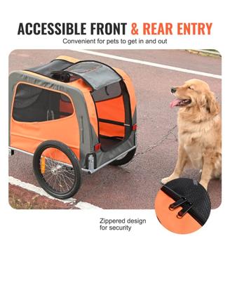 carrello bici cane