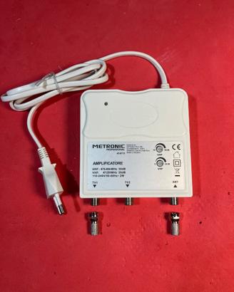 Amplificatore interno segnale antenna video tv