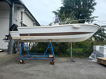 Open Bral mod. Sauro 7.20 + Mercury 150 L Optimax