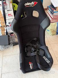 Sedile da corsa Atech scaduta omologazione