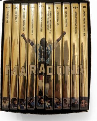 Cofanetto 10 DVD Maradona “Non sarò mai.."