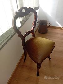 sedia vintage anni 70