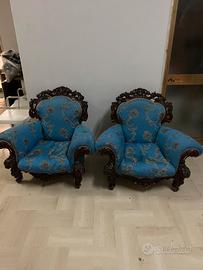 Coppia divani anni 70