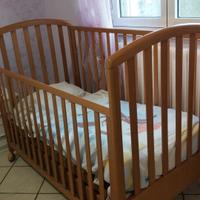 Lettino Pali con cassetto contenitore 