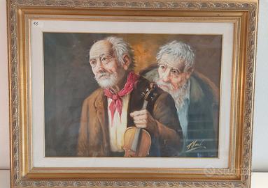 Tristano Marchi - Vecchio - Olio su tela