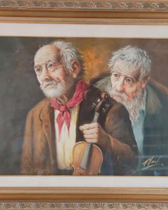 Tristano Marchi - Vecchio - Olio su tela