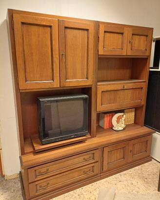 mobile salotto con poggia TV orientabile