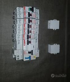 contatore set quadro elettrico interruttori serie