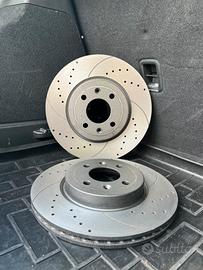 Dischi freno baffati e forati i20 / Rio