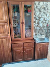 vetrinetta in legno 