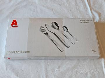 Set posate Alessi KnifeFork Spoon 48 posate